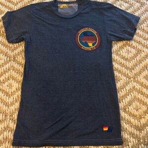 Aviator Nation Dark Gray Shirt with Austin, TX- Small